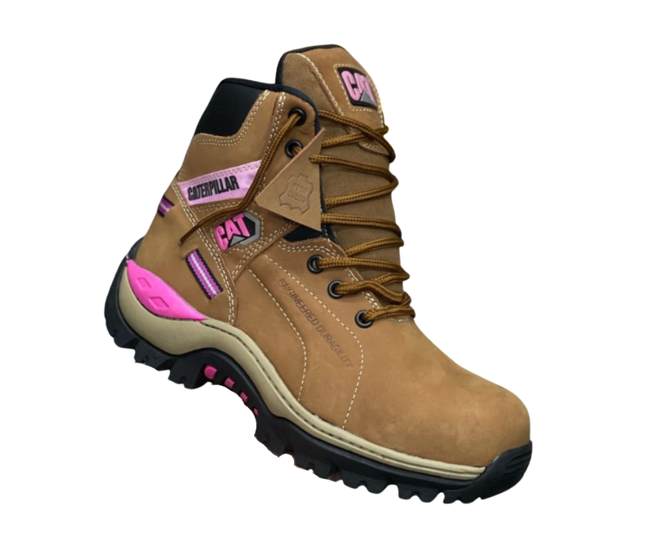 Bota Cat 01 Dama DE SEGURIDAD CON PUNTERA
