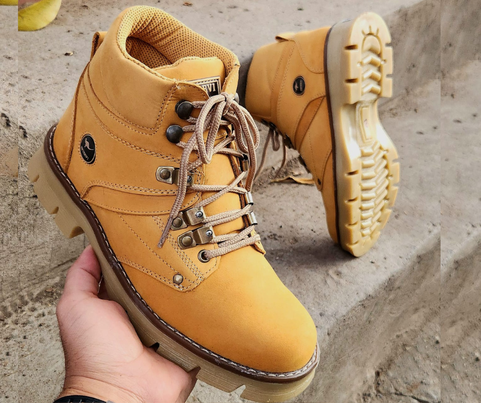 BOTAS EN CUERO 1420 PARA CABALLERO