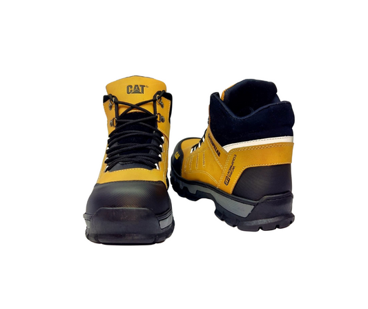 Bota CAT WORK reflectiva DE SEGURIDAD CON PUNTERA
