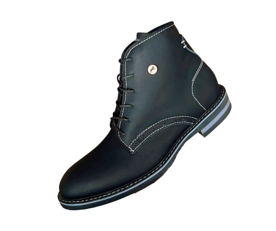 BOTA CASUAL EN CUERO JR-22