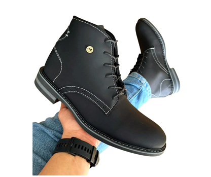 BOTA CASUAL EN CUERO JR-22