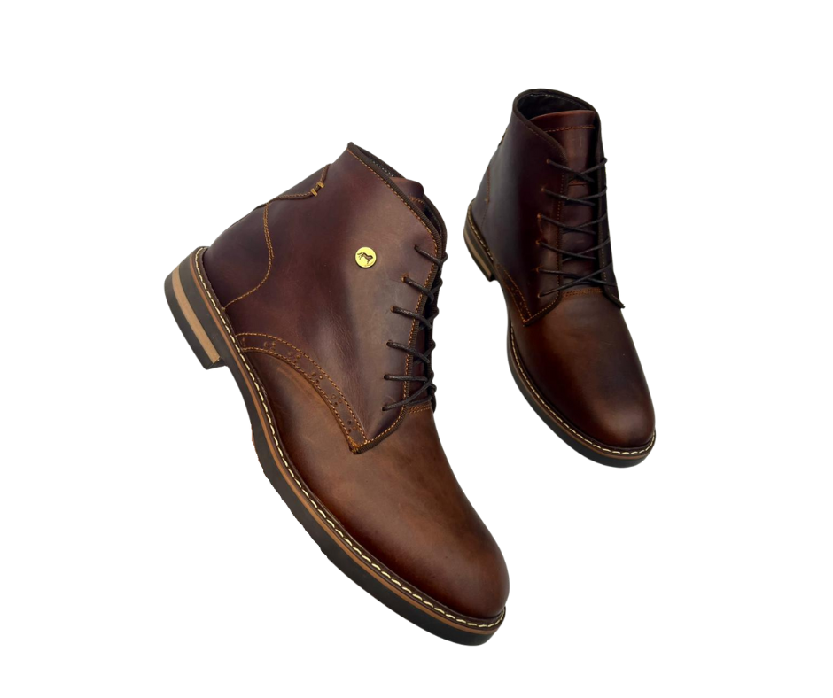 BOTA CASUAL EN CUERO JR-22