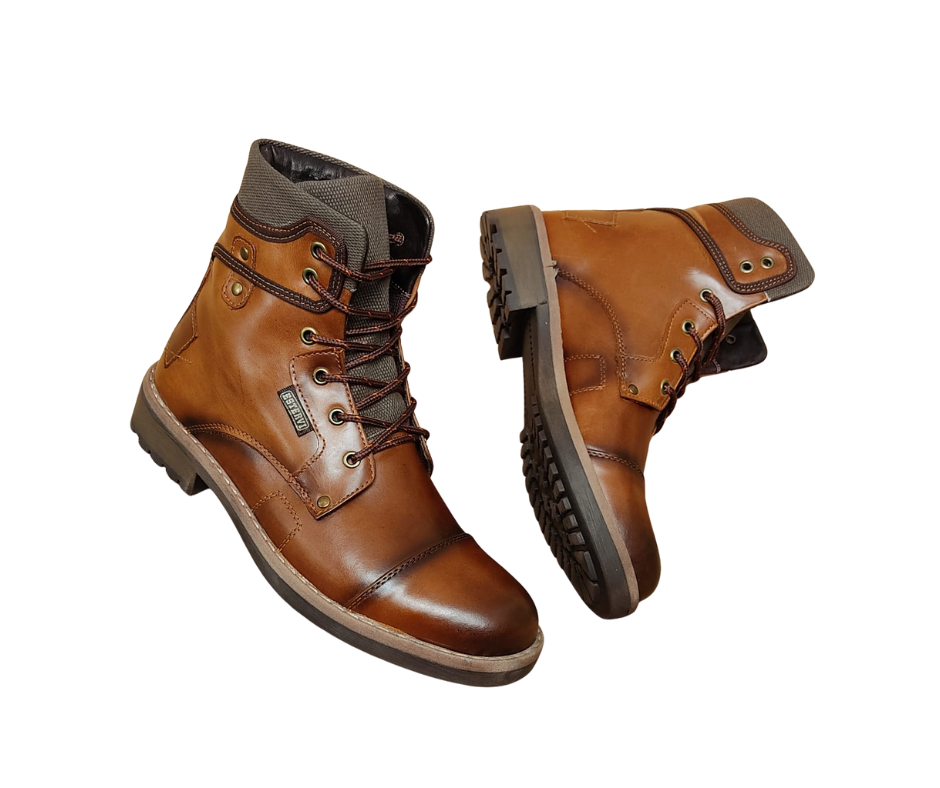 BOTA CASUAL EN CUERO H-35