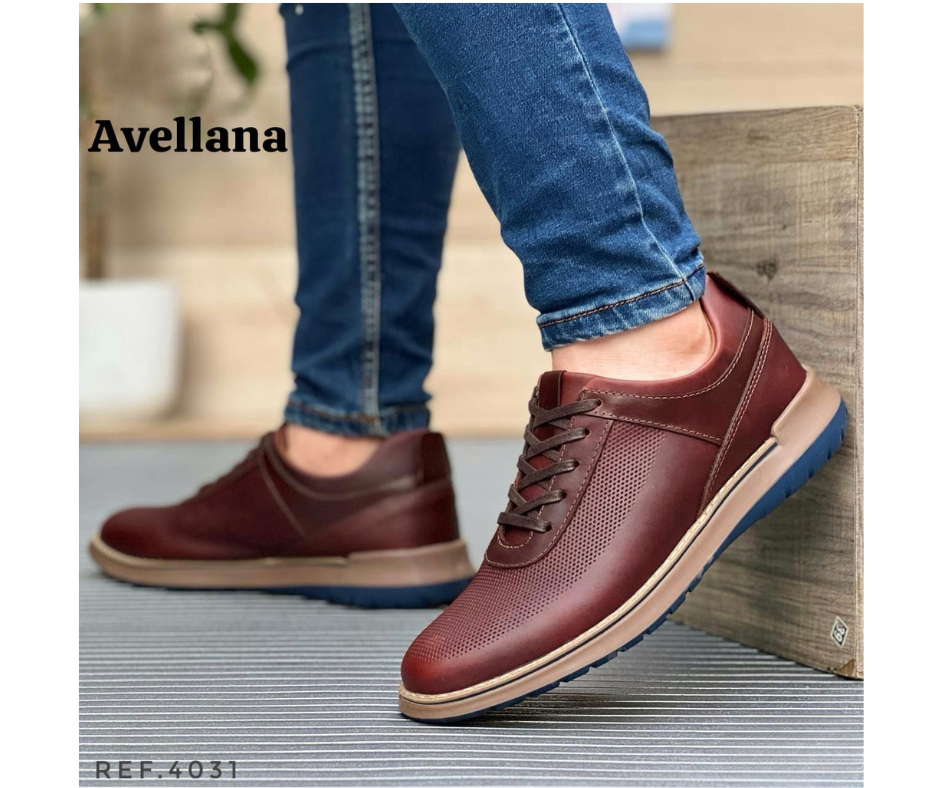 Casual Cuero 4031 Hombre